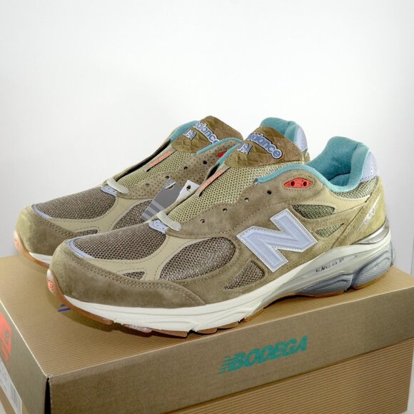 2021 New Balance x Bodega 990v3 Here To Stay 15th Anniversary Made in USA 11.5 - Picture 1 of 11